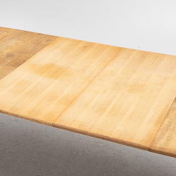 An oak dining table, C.J. Rosengaarden, 1960's.