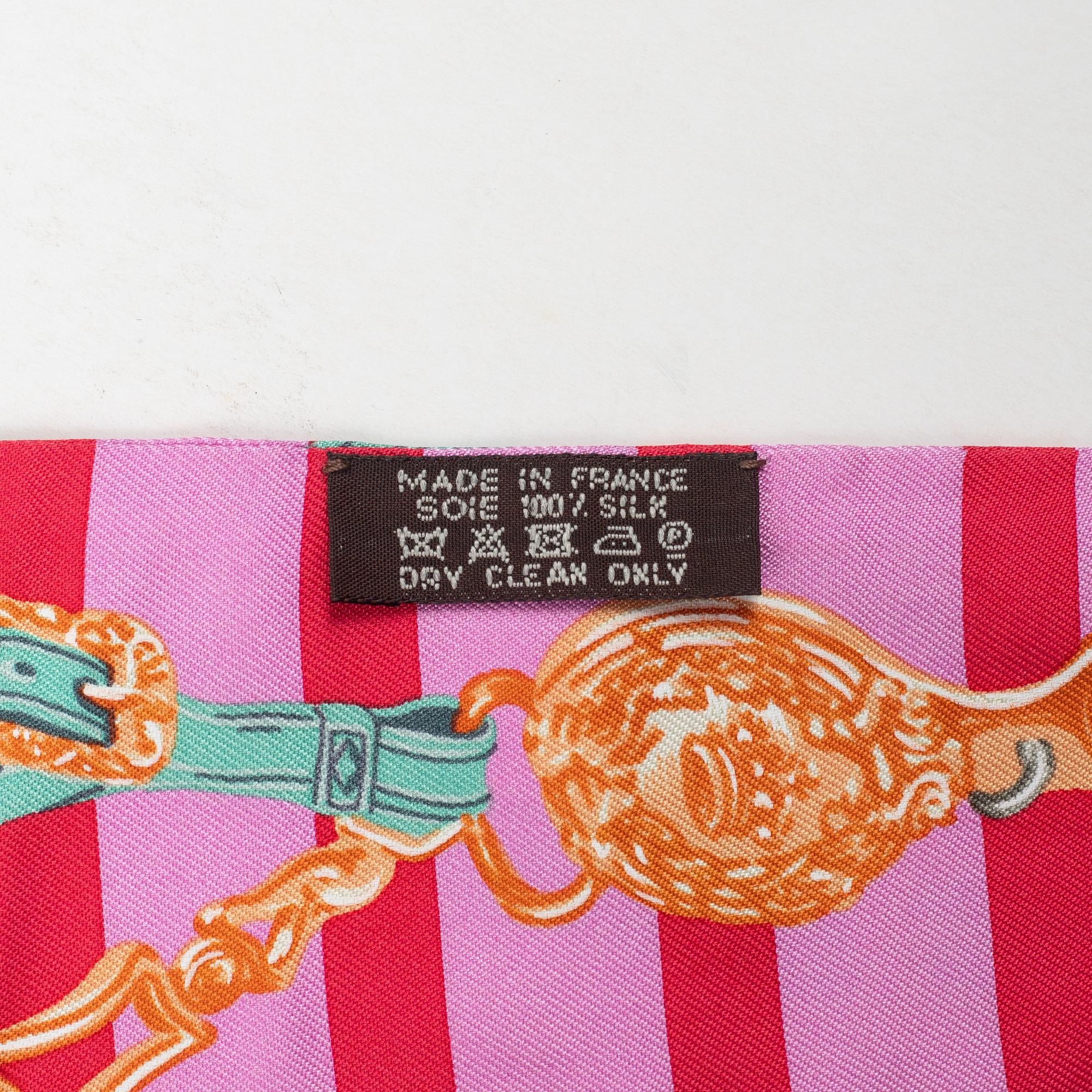 Hermès, "Twilly in the pocket" x 2.