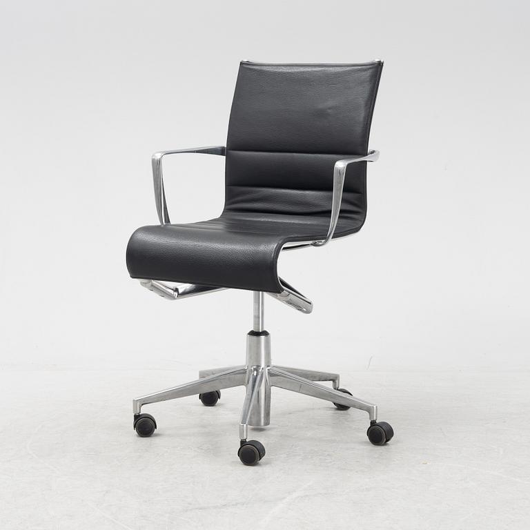 Alerto Meda, a swivel chair, Alias, Italy.