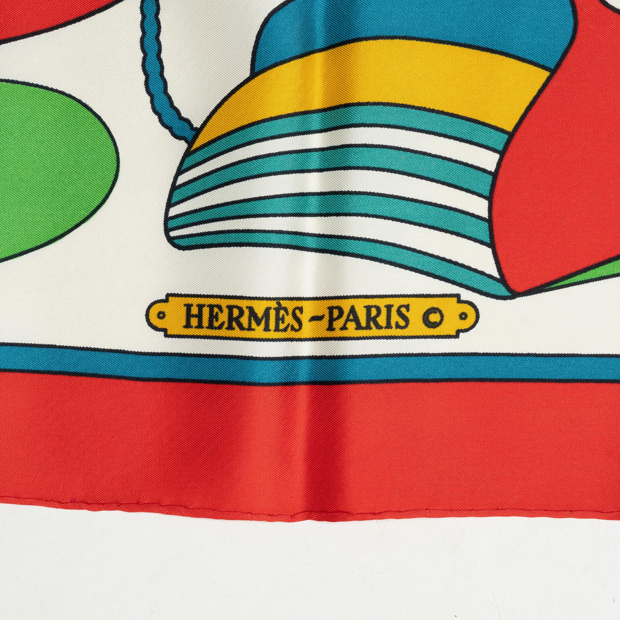 Hermès, scarf, "Thalassa".
