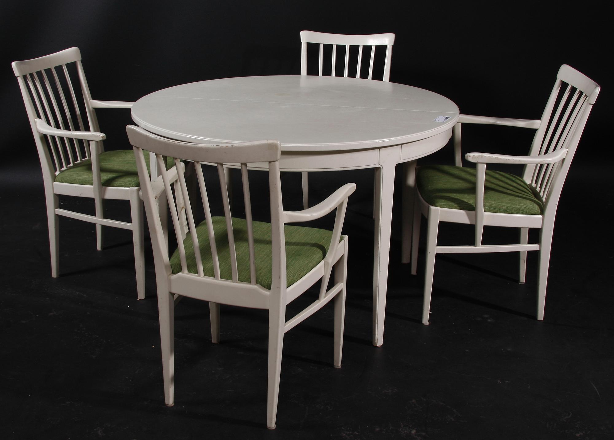 MATGRUPP, 5 delar. Modell: Herrgården design Carl Malmsten för Bodafors.