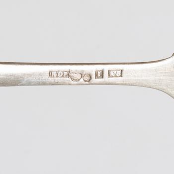 Cutlery, 62 pcs, silver, Sweden, including Bolidensilver, Sven O Falk, Nederkalix 1945.