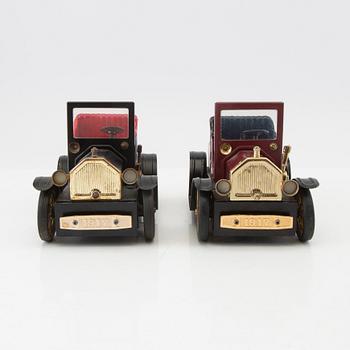 Bordständare 4 st Consul Oldtimer 1900-talets andra hälft.