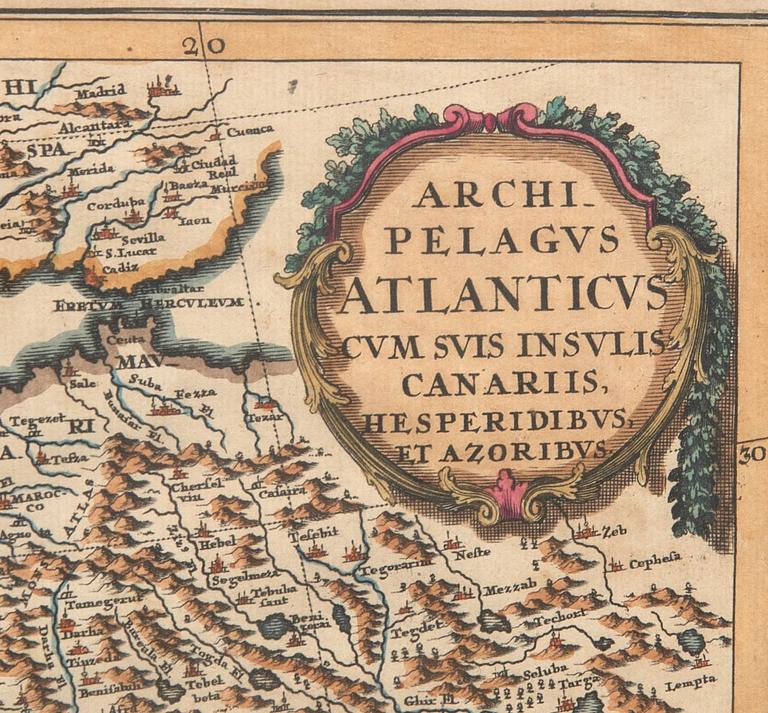 Heinrich Scherer, "Archipelagus Atlanticus...".