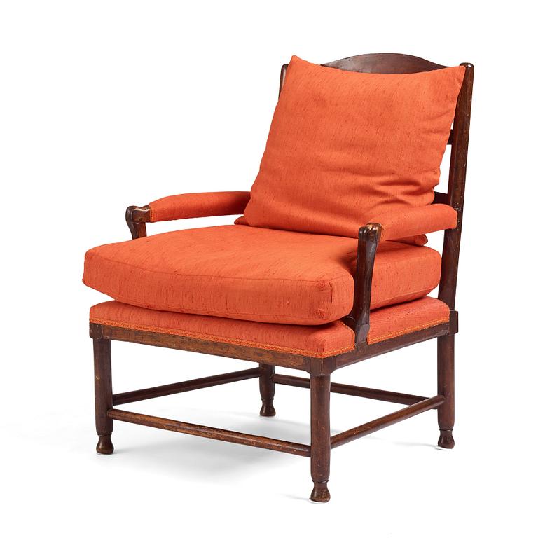 A Gustavian "Gripsholm" armchair, second part of the 18th century.