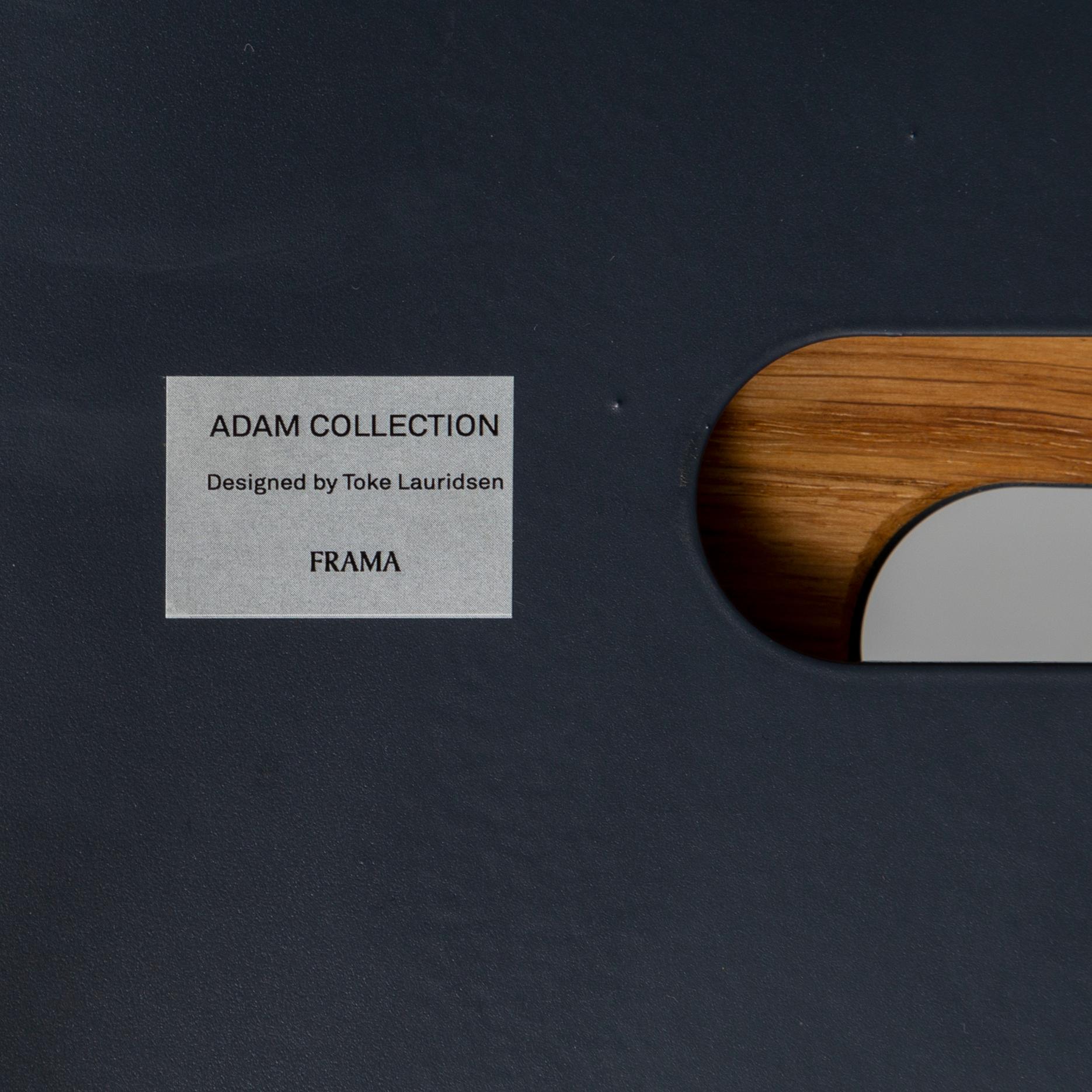 Toke Lauridsen, a pair of oak 'Adam Stool' stools, Frama, Denmark.