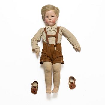 Käthe Kruse, boy doll, Germany, 1930s.