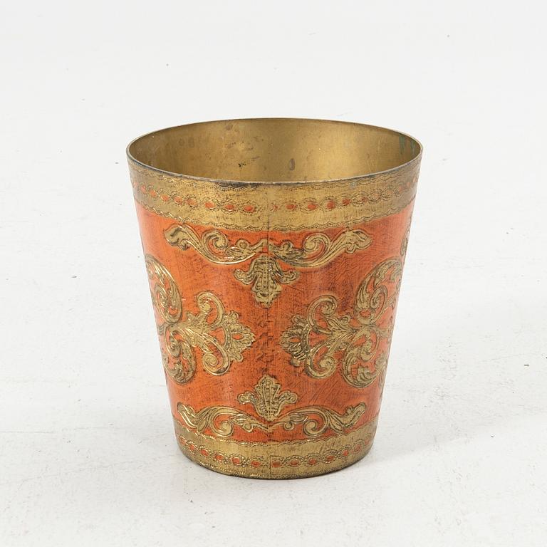 Wastebasket/outer cover, Paoletti Florence, Italy, 1960s.