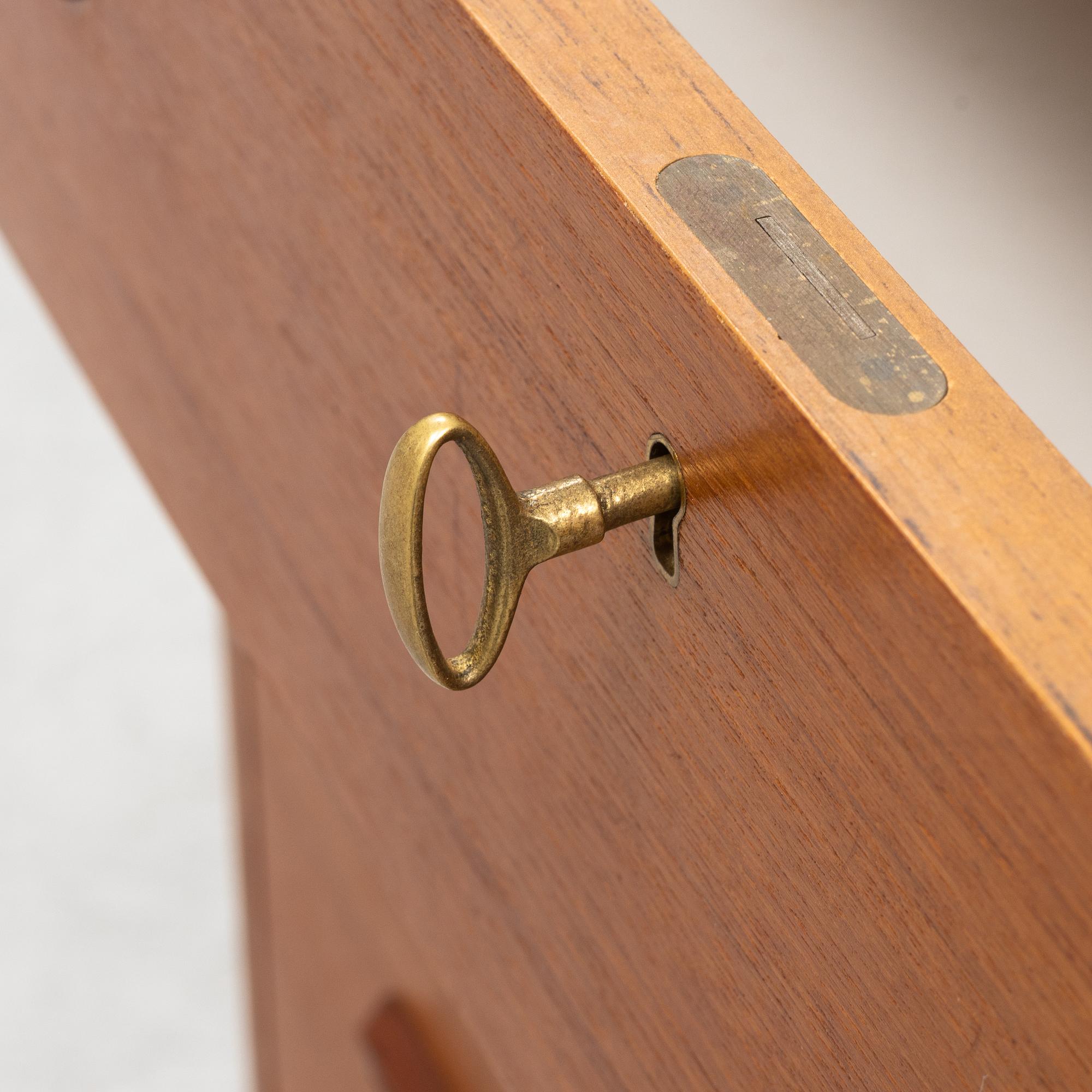 A teak veneered dresser, 1960s.