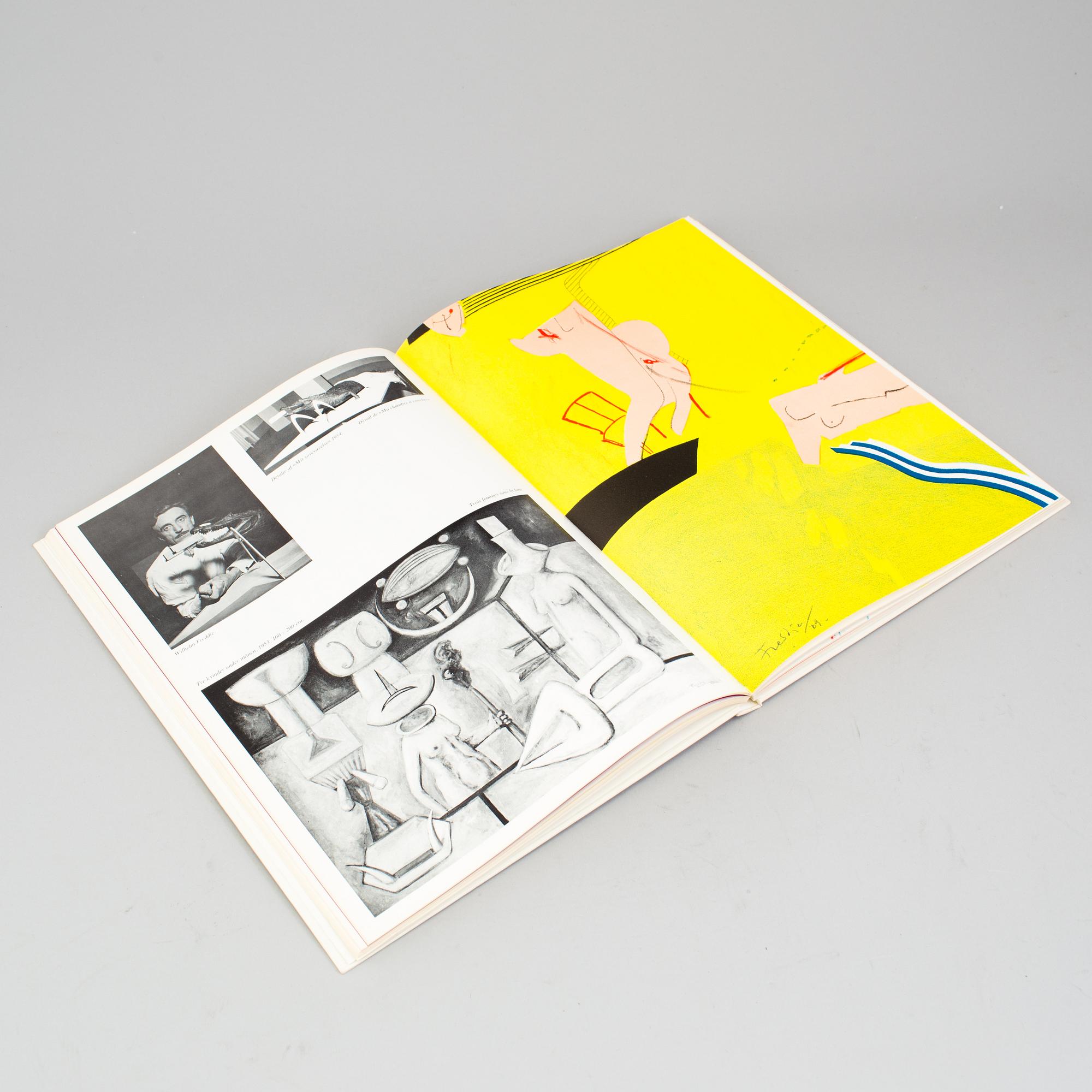 BOK: "Wilhelm Freddie", Edouard Jaguer, Svend Hansens Forlag 1969, numrerad 106.