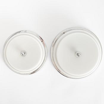 Bröderna Malmströms Metallvarufabrik, plafonder, 2 ett par, modell 3119, 1930-tal.