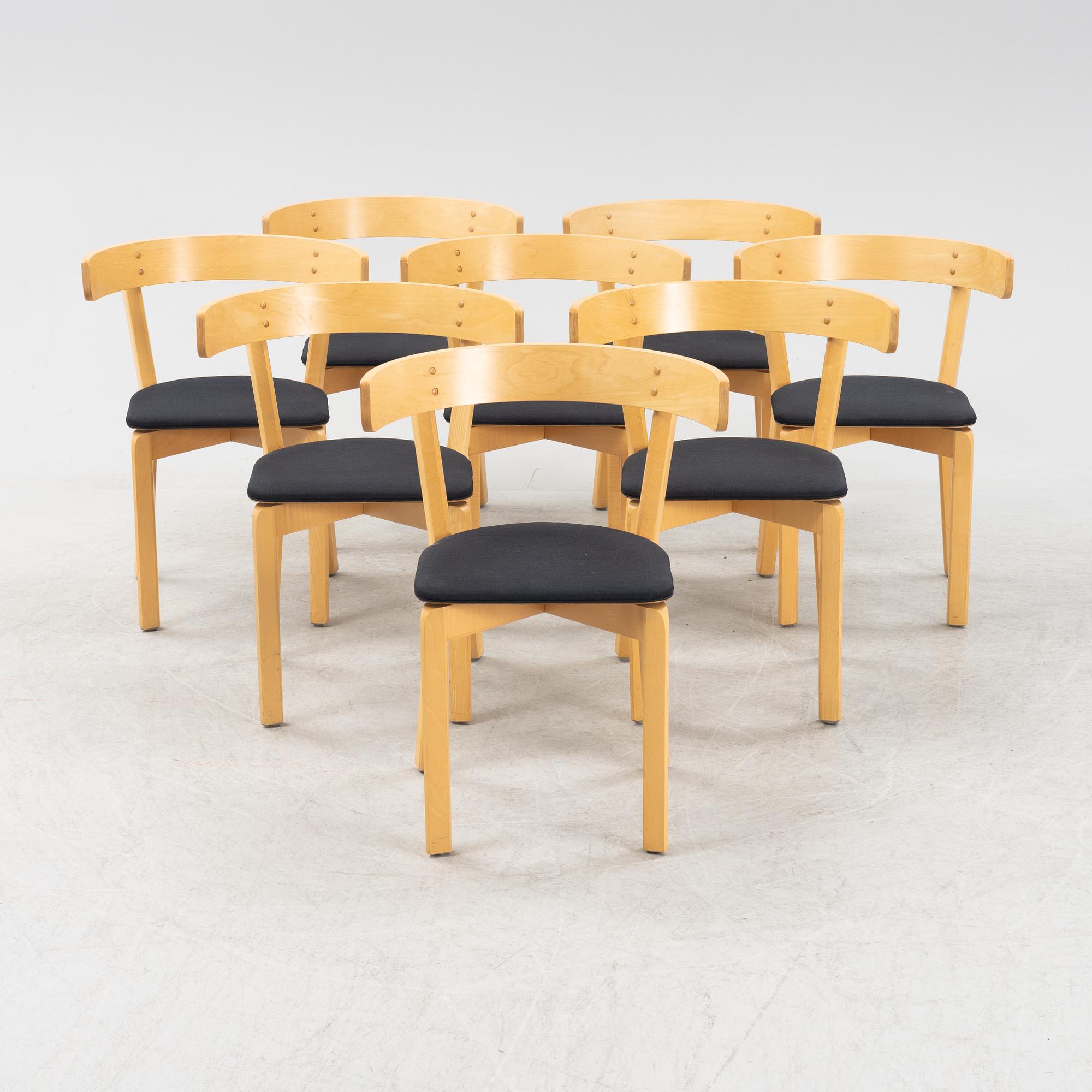 Jørgen Gammelgaard, stolar, 8 st,  Danmark.