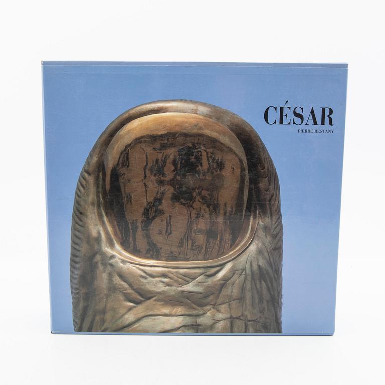 Art books 6 pcs; 3 x Arman, 2 x Wunderlich, 1 x Cesar (signed).