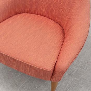 Kerstin Hörlin-Holmquist, a 'Lilla Eva' easy chair from Nordiska Kompaniet's 'Paradiset'-series, designed 1958.