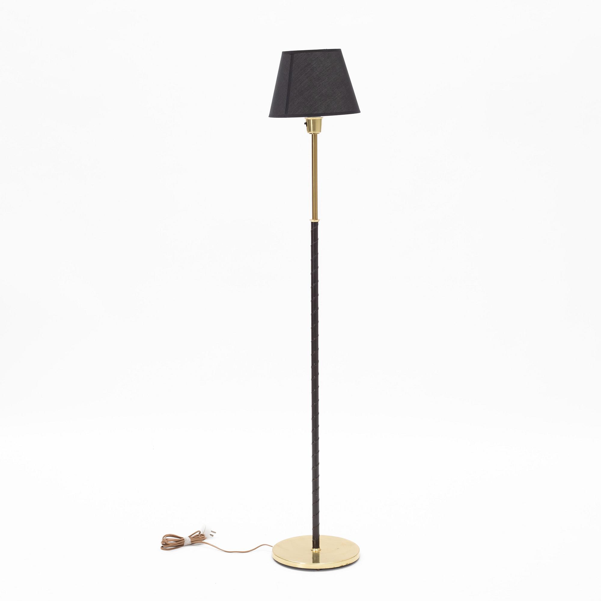 A floor lamp, Möller Armatur, Eskilstuna, second half of the 20th century.