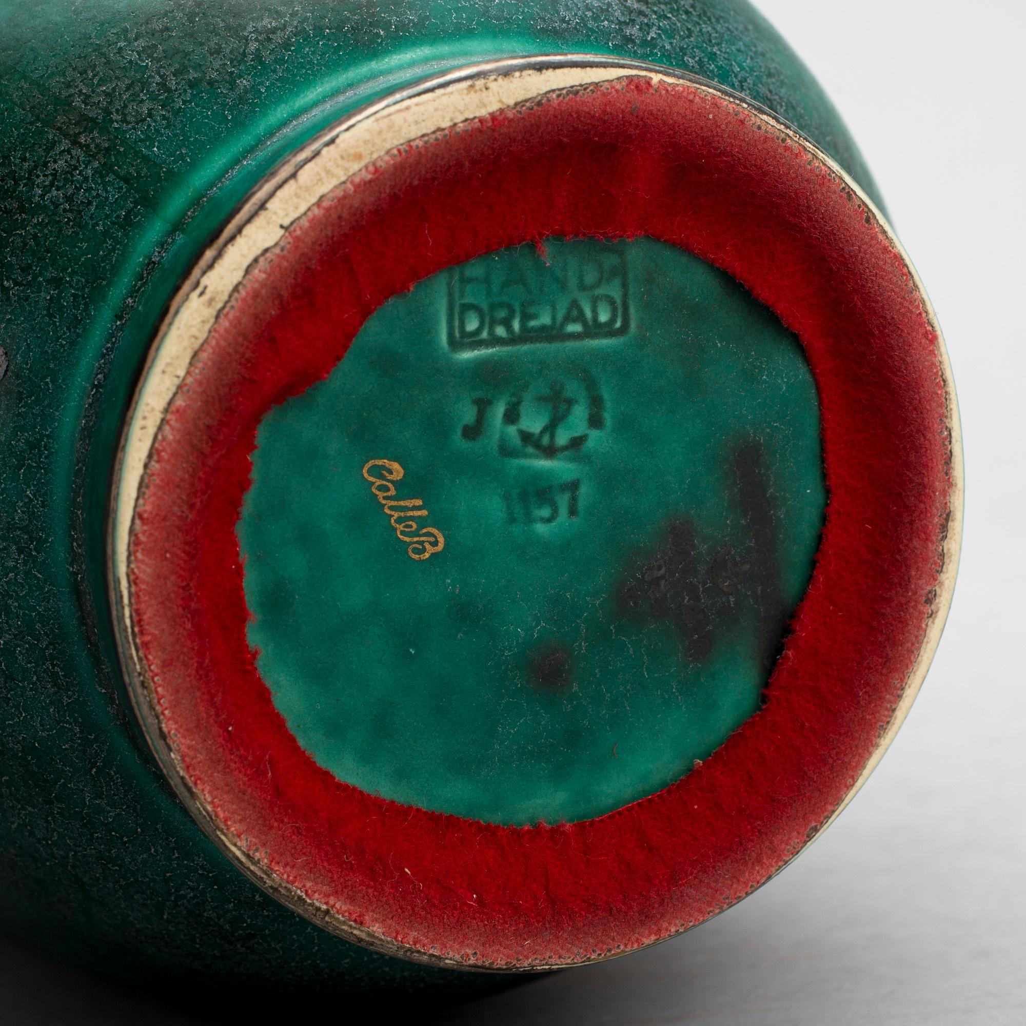 WILHELM KÅGE, vas, stengods, "Argenta", Gustavsberg.