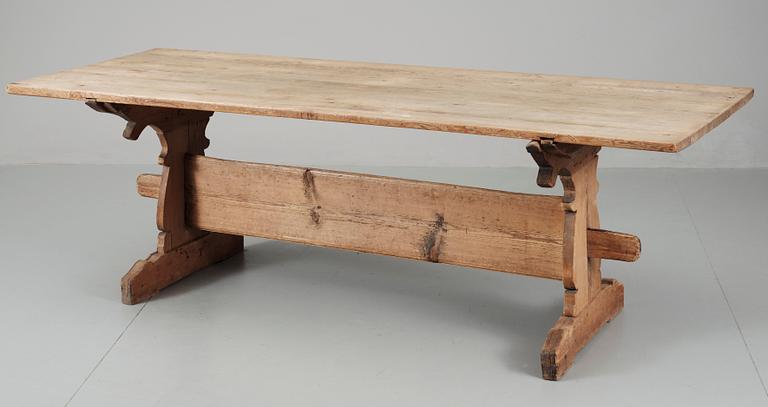 A Swedish 18/19th cent table.