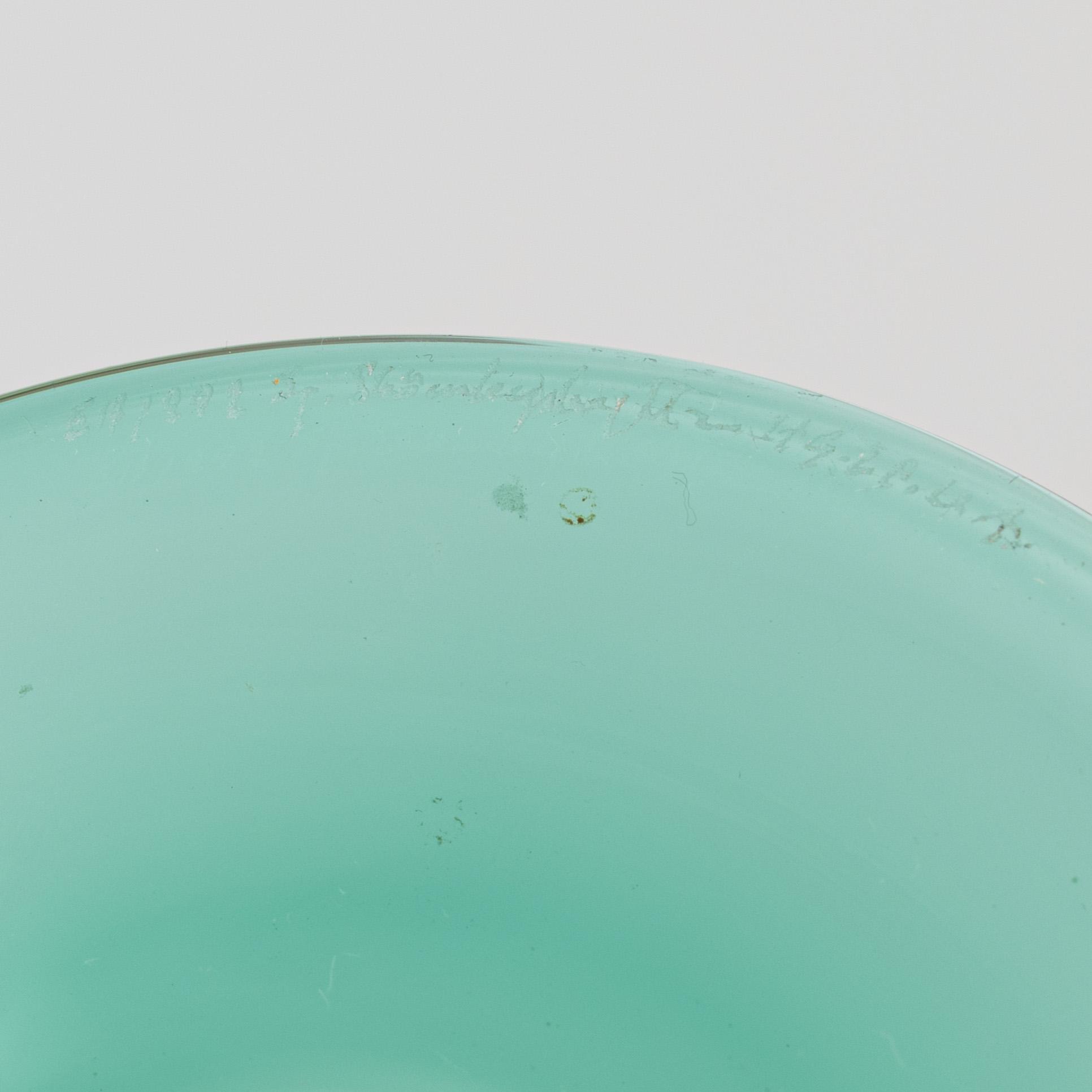Erik Höglund, a glass, STudioglas, Strömbergshyttan, Sweden.
