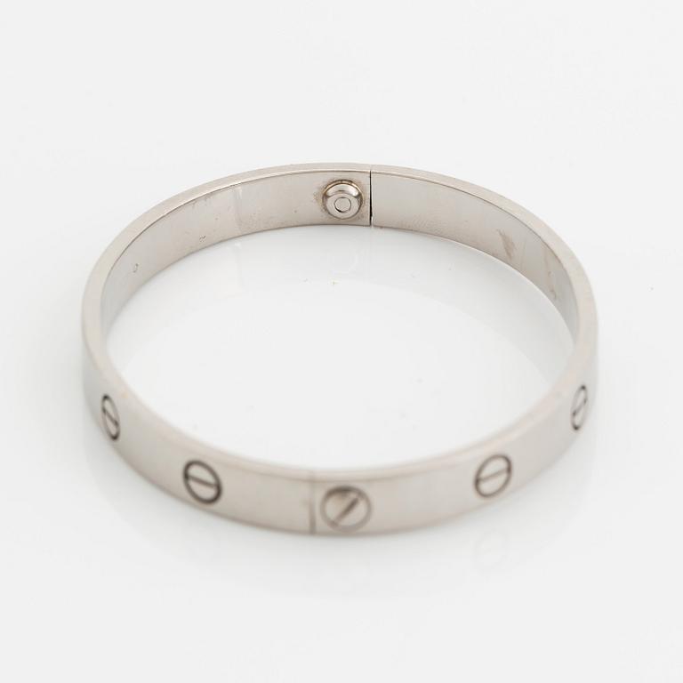 Cartier armband "Love" 18K vitguld.