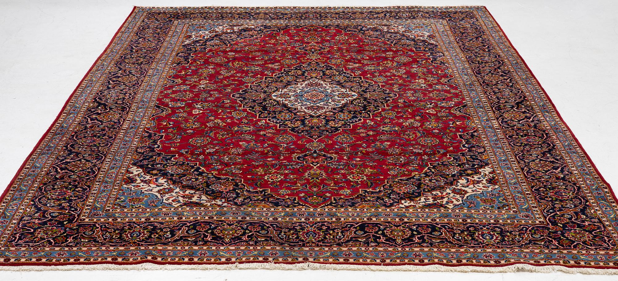 Rug, Keshan, approximately 400 x 304 cm.