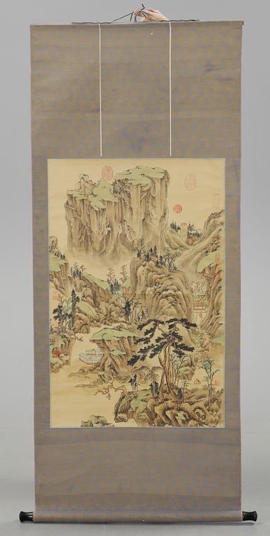 KAKEMONO, Kina, 1900-talets första hälft.