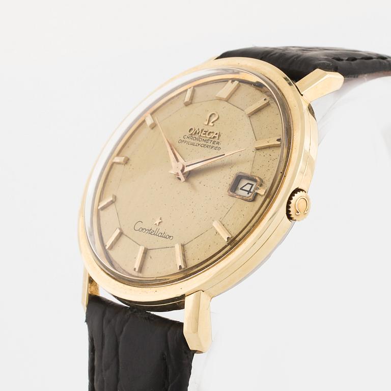 OMEGA, Constellation, Chronometer, "Pie-Pan", armbandsur, 35,5 mm.