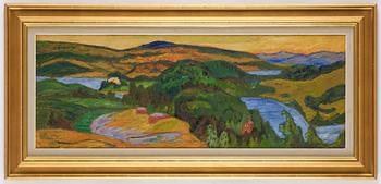 Helmer Osslund, Norrland Landscape.
