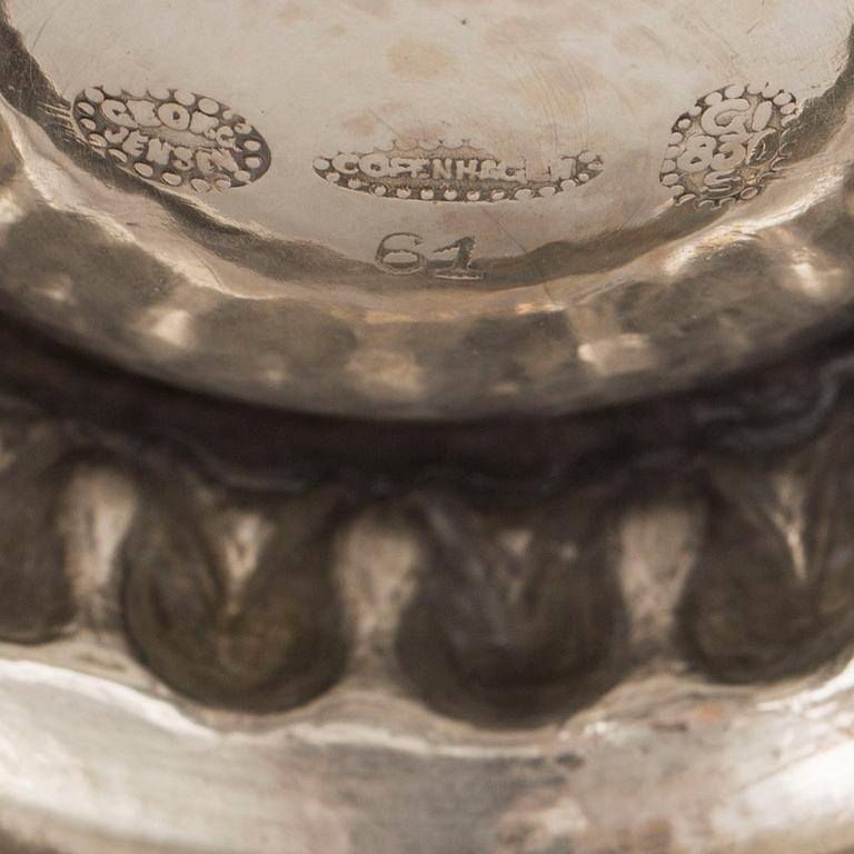 GEORG JENSEN, a silver cup from Copenhagen, Denmark.