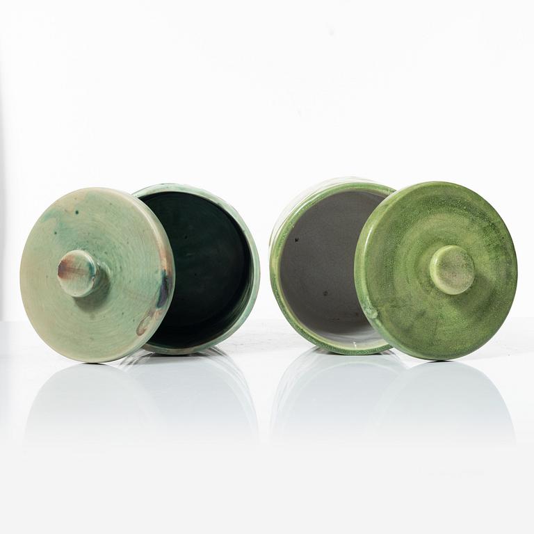 Allan Ebeling, tobaksburkar, 3 st, Bo Fajans 1920-tal och Torshälla 1934.