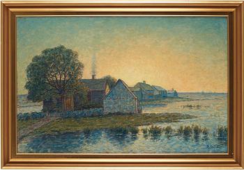 792. Solbelysta hus.