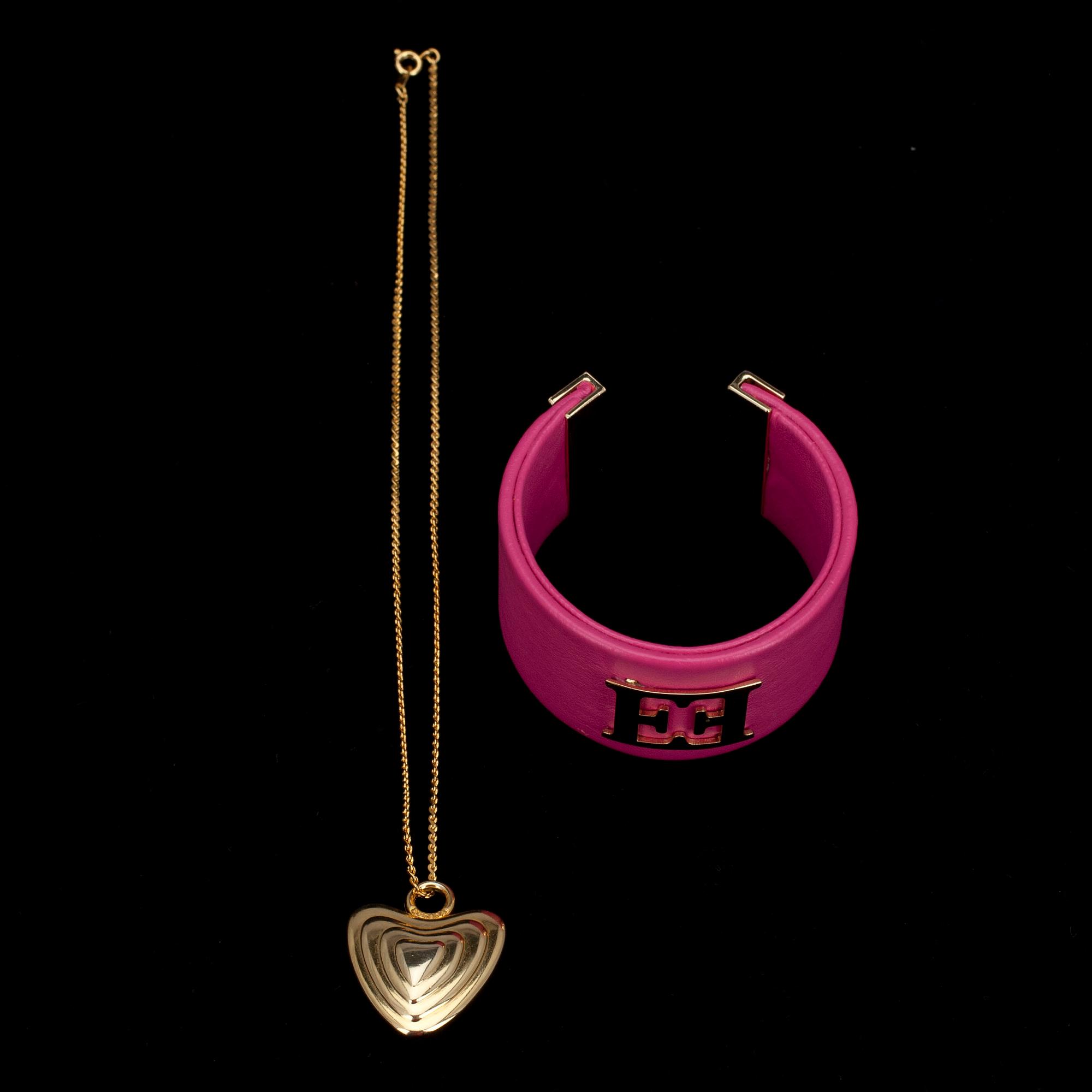 HALSBAND samt ARMBAND, Escada.