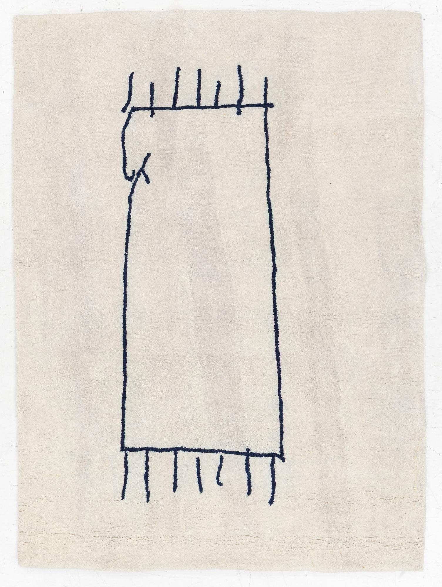 Jonas Bohlin, Rug, Asplund, approx. 203 x 149 cm.