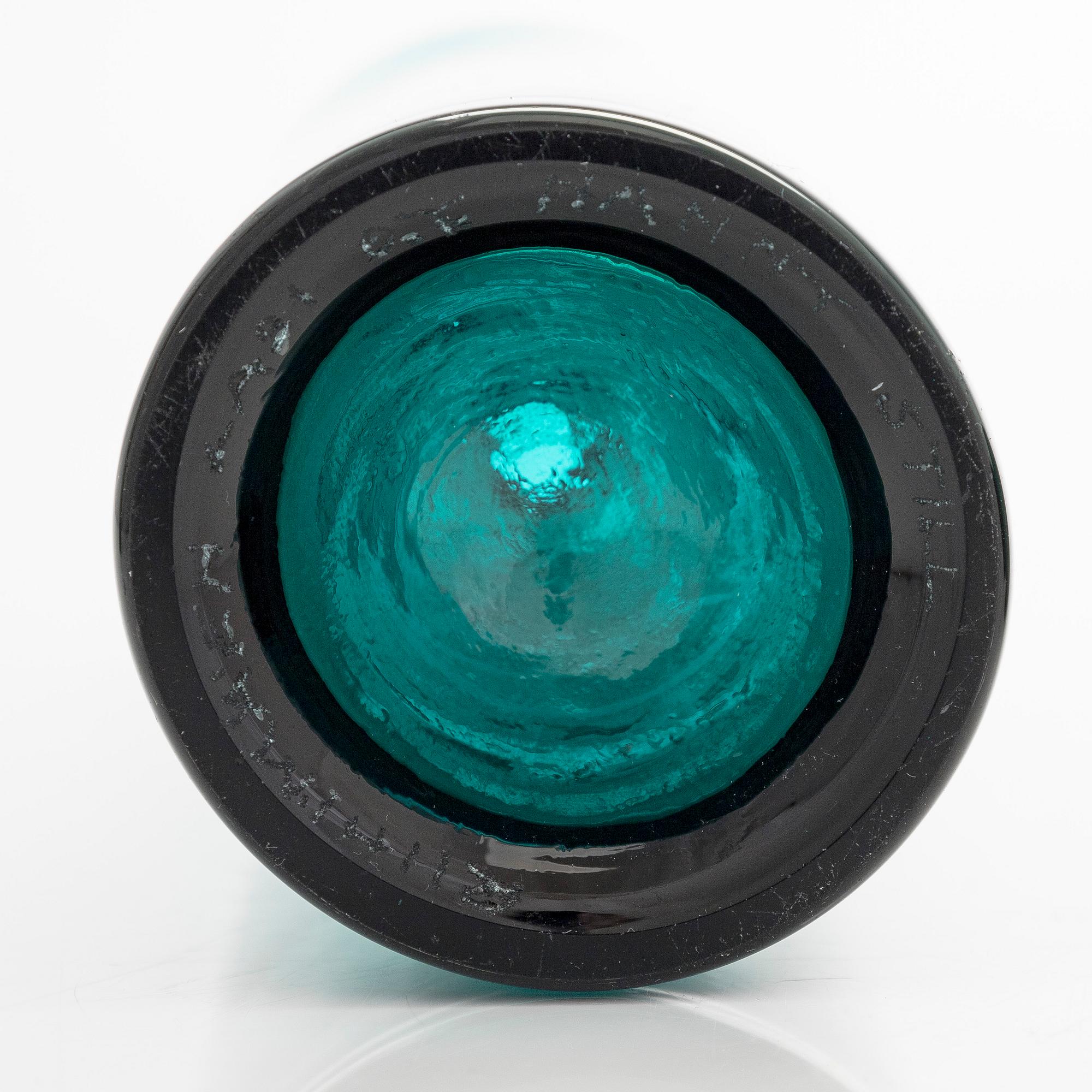 Nanny Still, flaskor, 10 st, signerade Riihimäen Lasi O.Y Nanny Still.