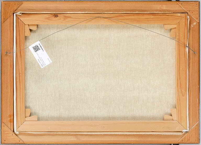 HUBERT LINDSTRÖM, olja på duk, signerad.