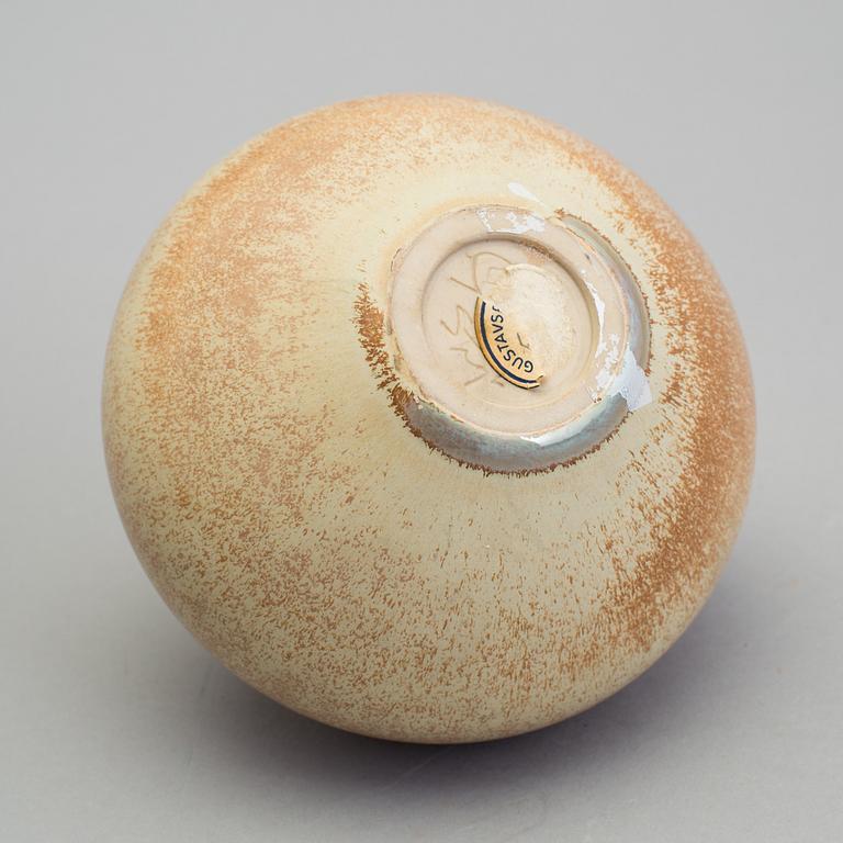 STIG LINDBERG, a stoneware vase, Gustavsberg 1950s.