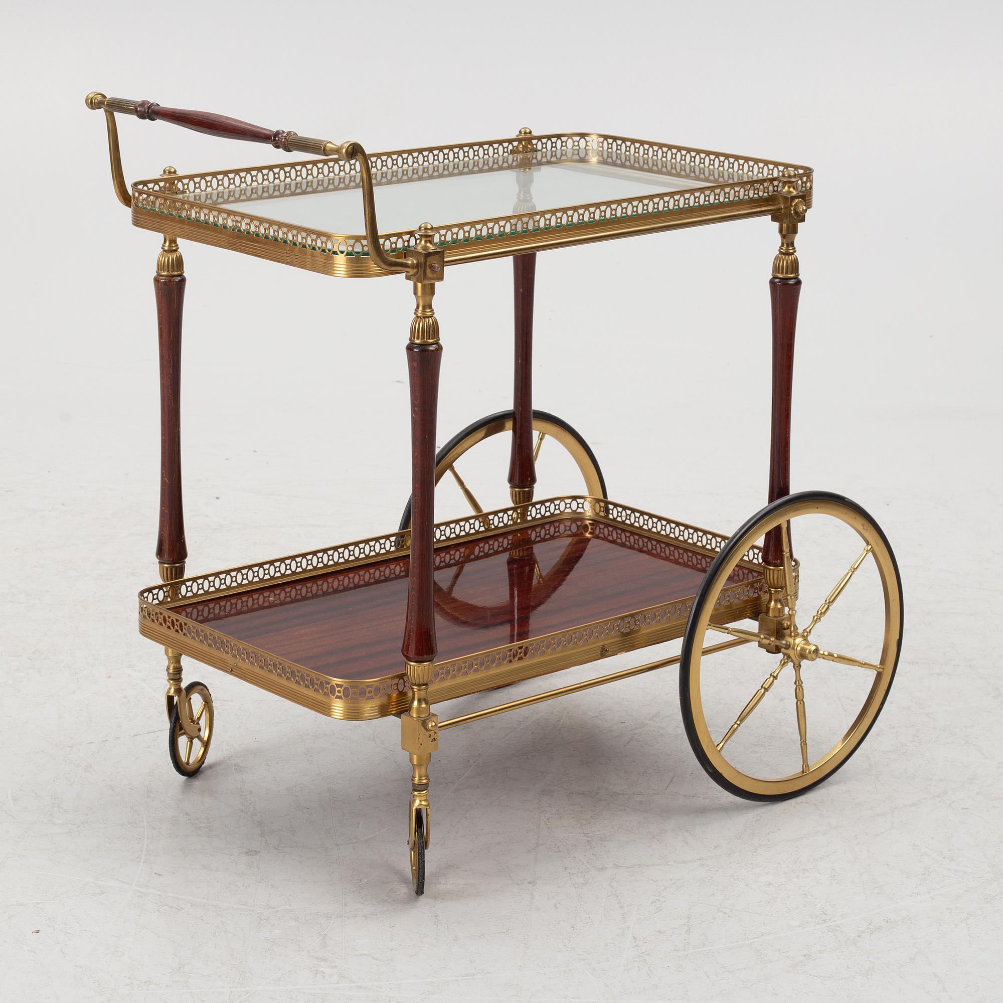 Serveringsvagn, 1900-talets andra hälft.