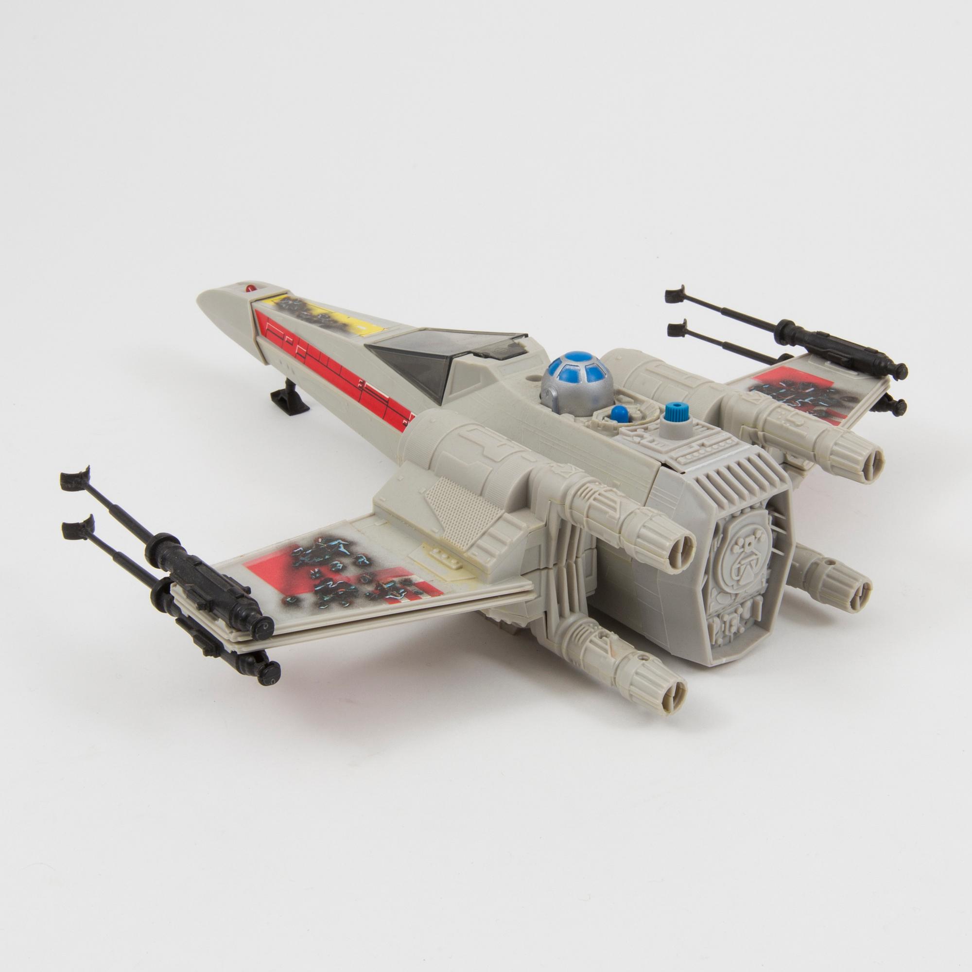 STAR WARS, At-St, X-wing fighter samt Tie fighter, Kenner och Palitoy, 1970/80-tal.