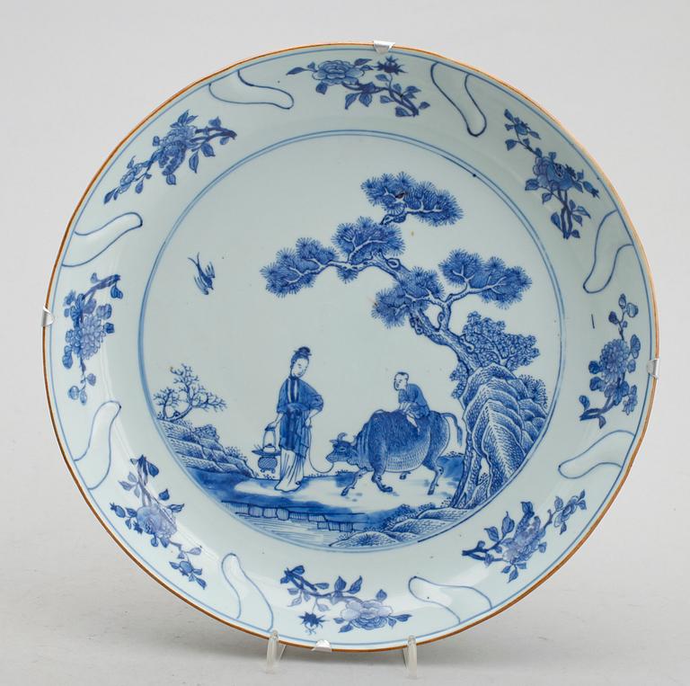 SKÅLFAT, porslin, Kina, Qianlong 1736-1795.