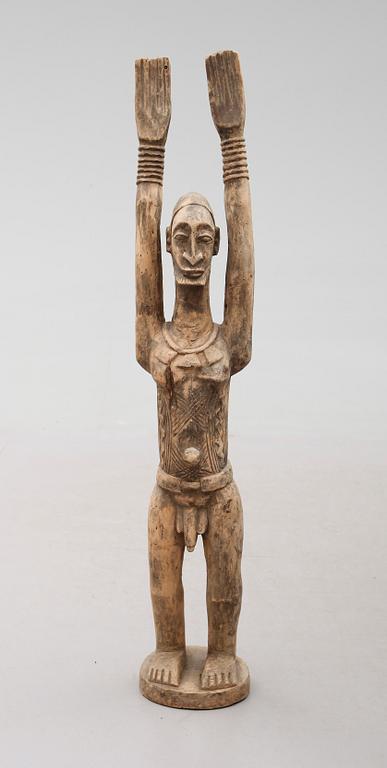 SKULPTUR, skuret trä, Afrika.