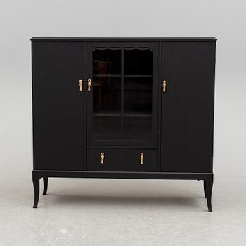 A first half of the 20th century painted display cabinet.