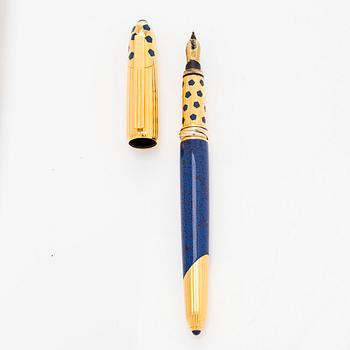 Cartier, a “Panthère de Cartier” fountain pen.