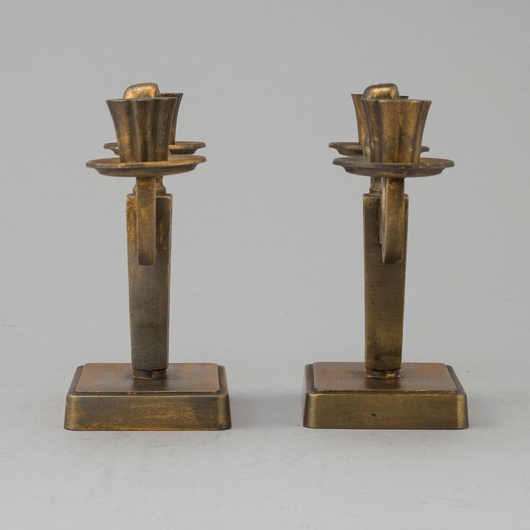 A pair of Art Deco candelabra, 1920s / 30s.