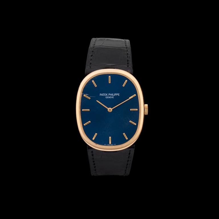 Patek Philippe - Golden Ellipse. Guld. 22 mm x 27 mm.