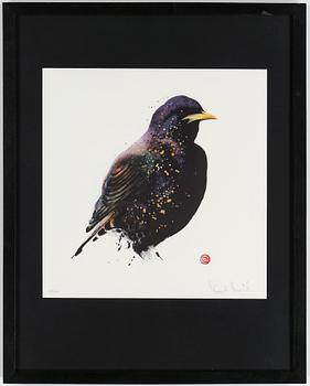 Karl Mårtens · KARL MÅRTENS, färglitografi, signerad, numrerad 74/290.