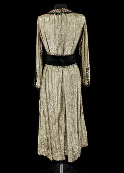 A 1970s long dress by Chanel.