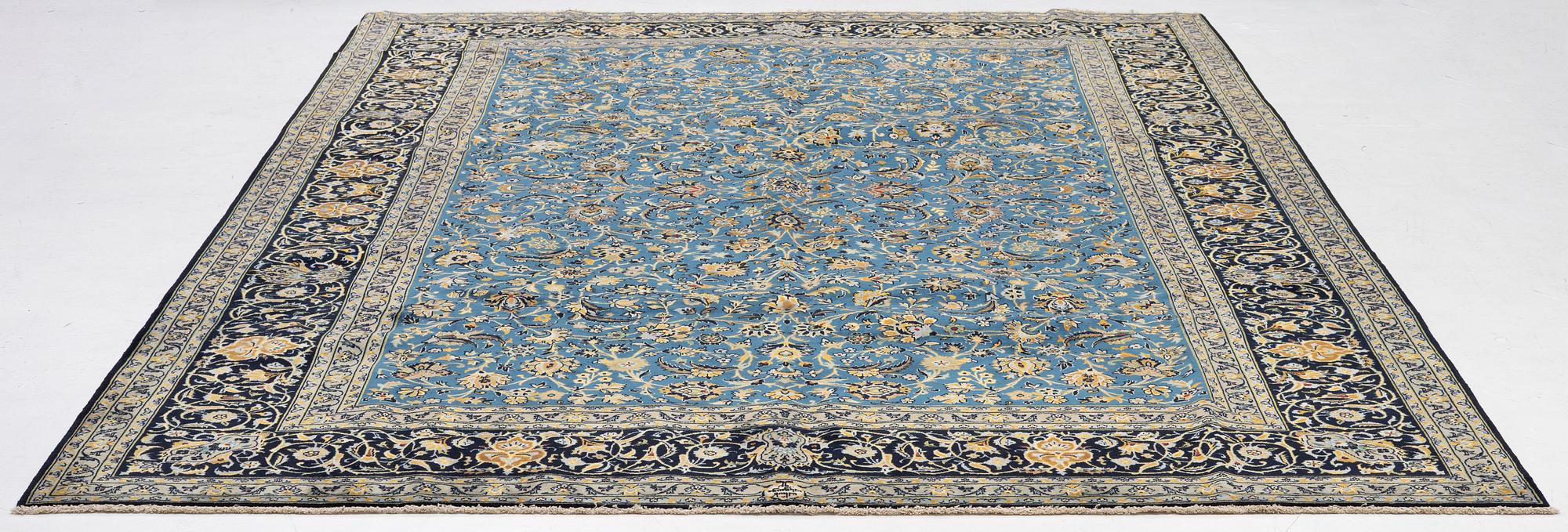 Carpet, Keshan, 380 x 275 cm.