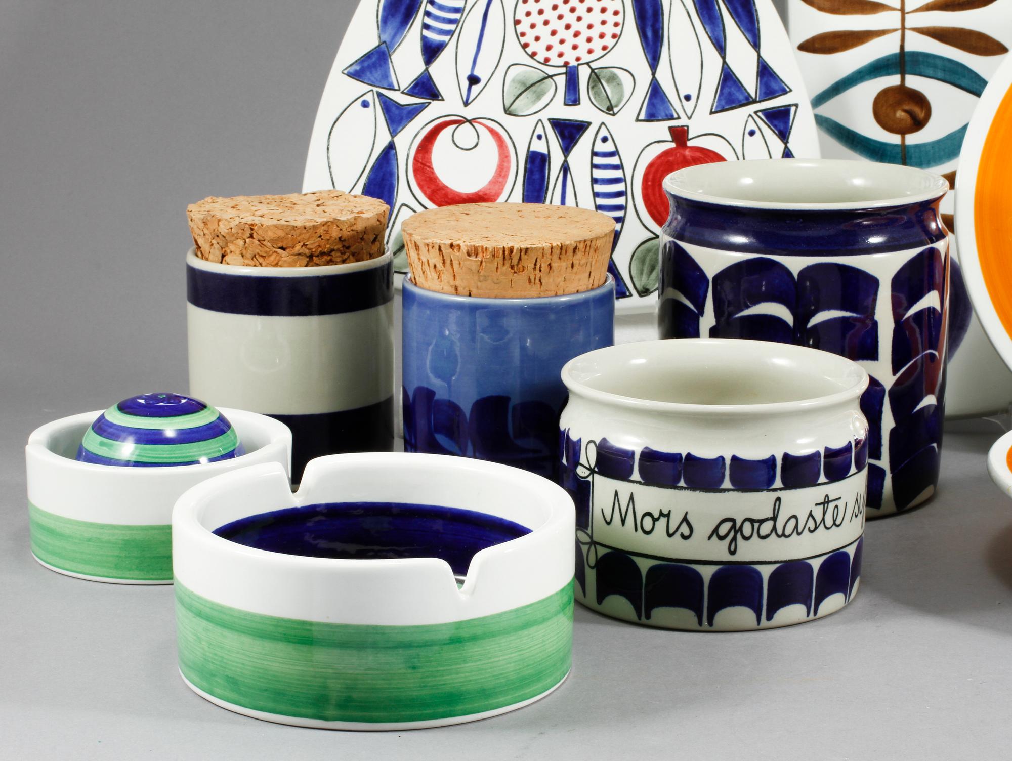 PARTI PORSLIN, 11 delar, mestadels Marianne Westman, Rörstrand, 1950/60-tal.