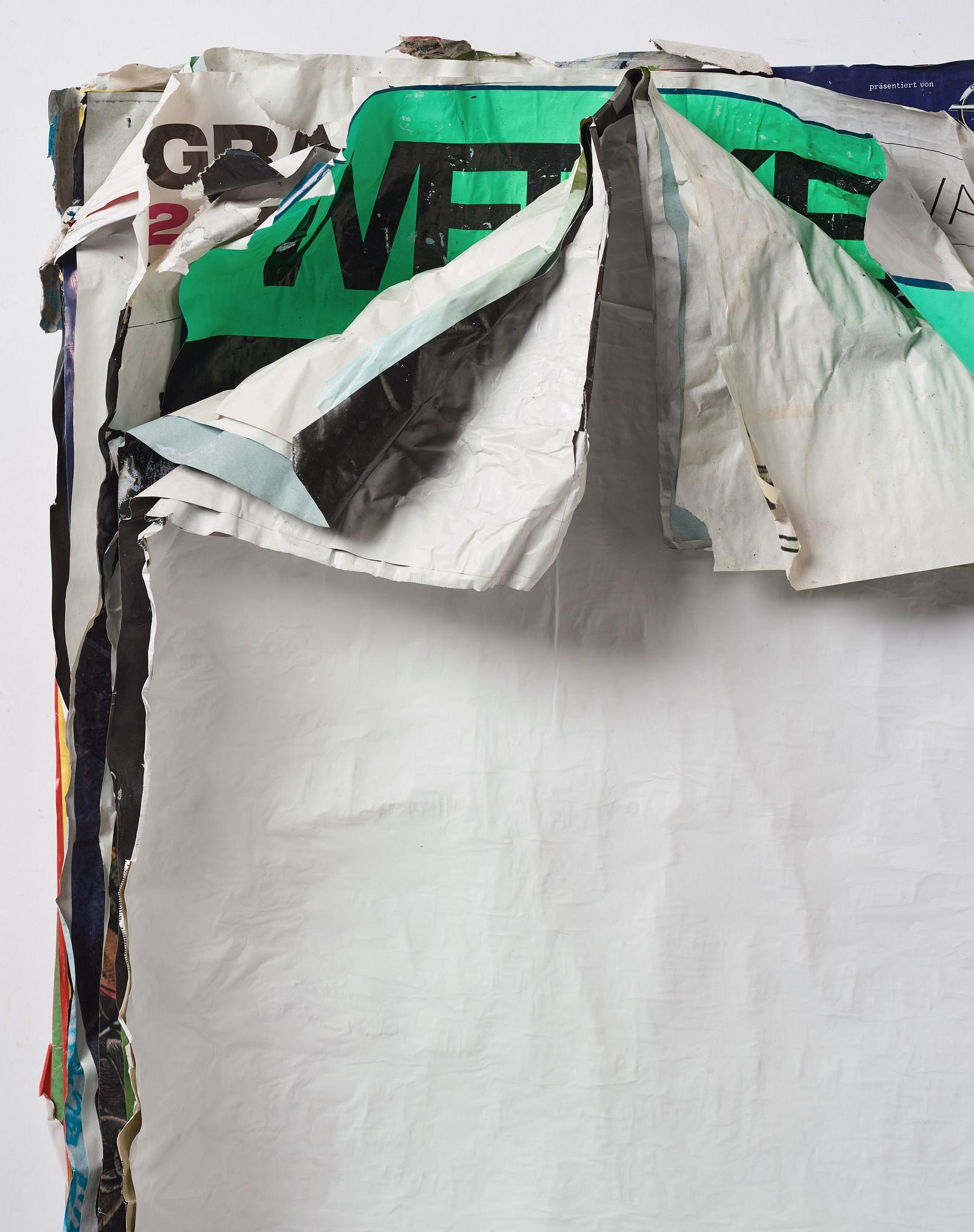 Klara Lidén, "Untitled (Poster Painting)".