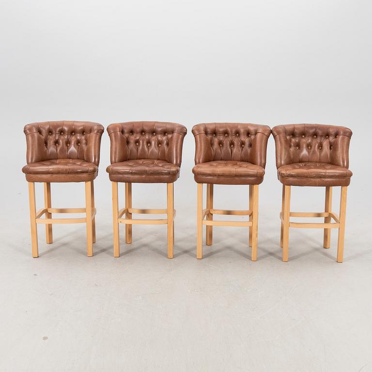 A set of four Milton barstools Lexington 21st century.