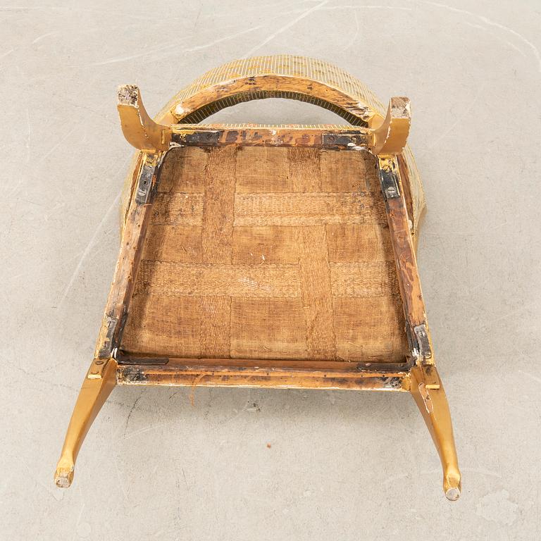 Armchair, Gustavian, Stockholm, circa 1800.
